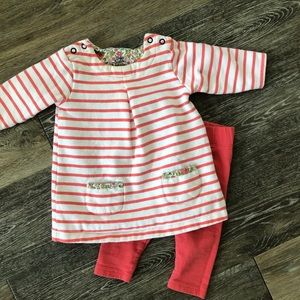 Baby Boden terry dress & leggings